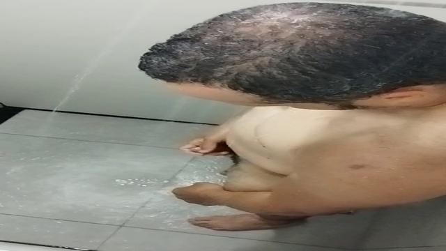 Banho na academia