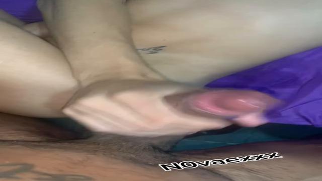  I fucked the young man until he took a cum bath.