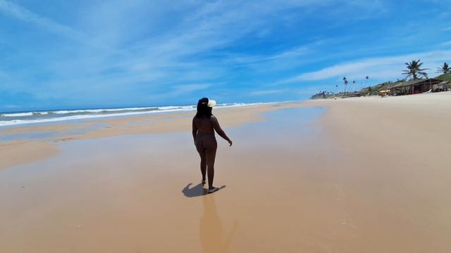 Peladinha na praia