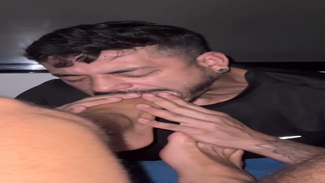 Bastard sucked my big dick and ended up eating me