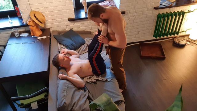 Alex Sportl1ex em um curta-metragem, nos bastidores