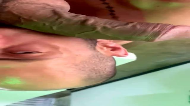 Mamando o boy hétero depois da academia.??