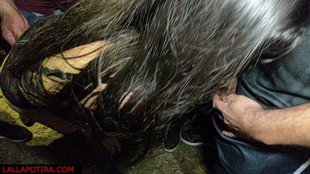 Bukkake, novinha safada saiu cheia de leite do Miran...