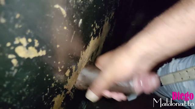 DARK PLACES - Egg whore at the glory hole