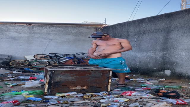 O catador de latinhas 