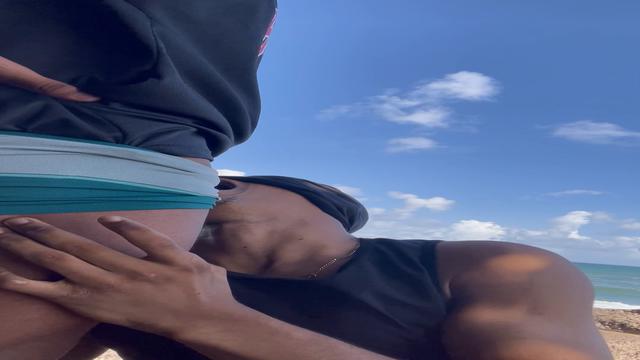 Dei na praia 