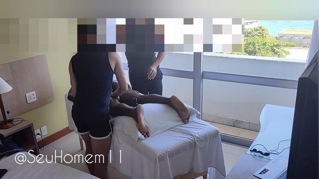 I went for a massage and ate the massage therapists
