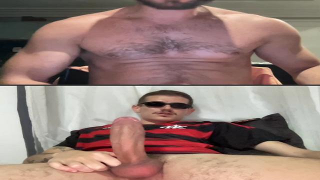 saradinho gozou demais vendo minha pica 