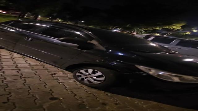 Dei dentro do carro e acho q nem deu pra perceber kk