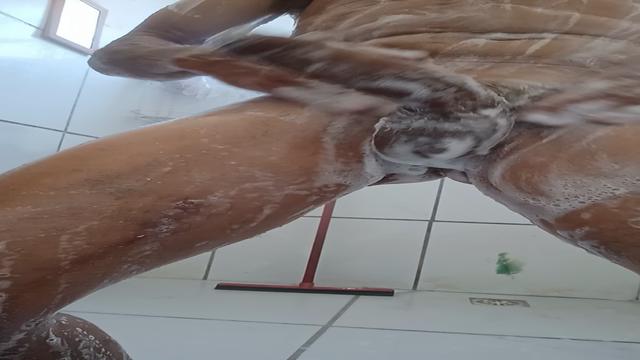 Tomando banho 