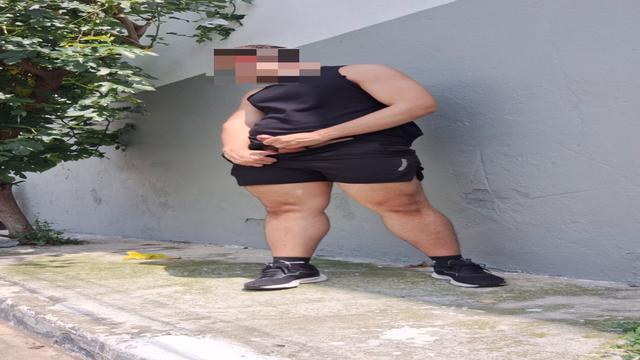 Gozando peladinho na rua!!!