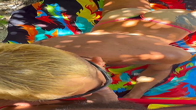 Fodendo e leitando o cuzinho do Rafinha na praia, E ...