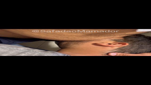 Urso gostoso Seguidor do Twitter X gozou na minha bo...