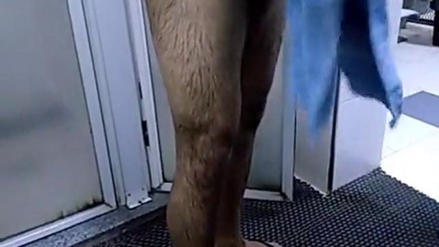 Peludo no vestiário