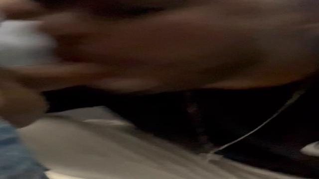 Sucking cock in the bathtub