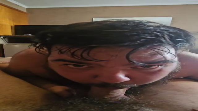 Sendo mamado pelo @domjheff e deixei a cara dele goz...
