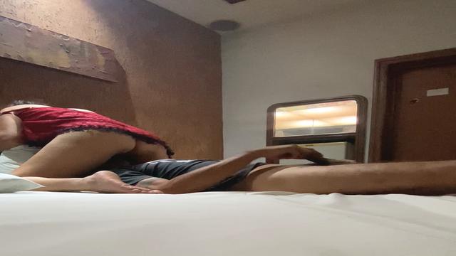 Saímos da casa de swing e fomos para o motel 