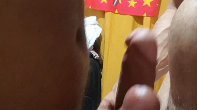 Sarrando com o puto da academia 