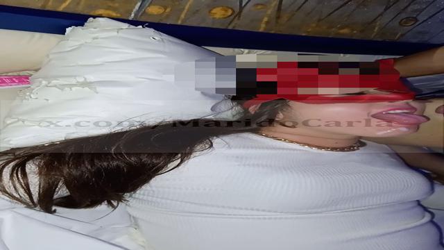 Minha esposa sendo puta de 2 machos no motel Pt final 