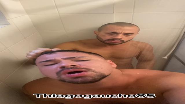 Mozao dando no banho