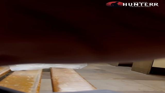 Security guard taking a bath 