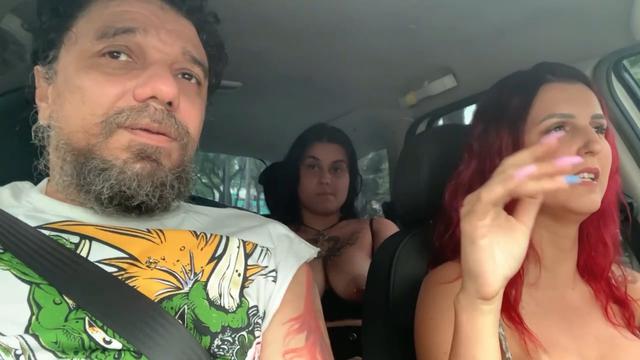 Bluezão no uber da pernocas