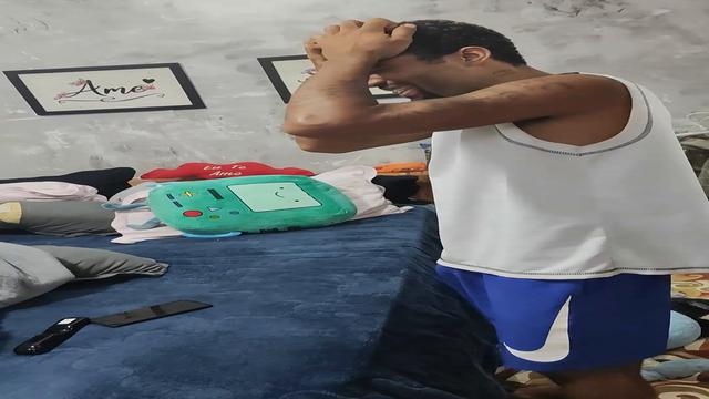 I ordered a snack and so on, I already had my eye on...