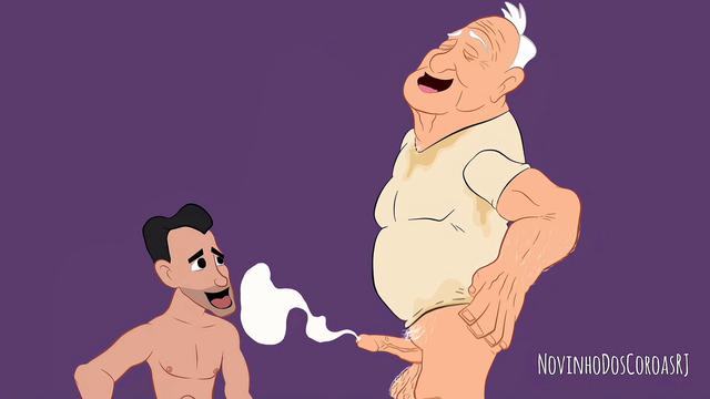 Sr. Babão se declarando para o Twink.