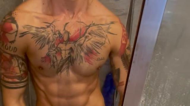 Shower time… wanna come?  There is plenty of space h...