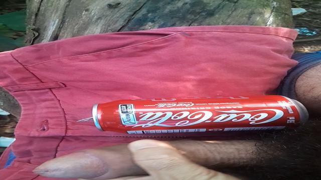 Primeiro vídeo comparando o pau com a lata de coca c...
