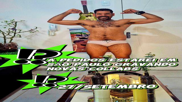 27 de Setembro 2024 estarei gravando novas Collabs e...