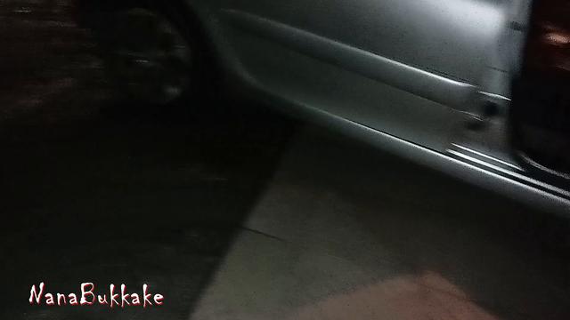 Trailer. Dogging com 3 caras me fodendo e gozando na minha boca no meio da rua