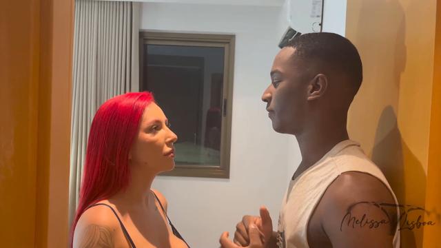 Pagando a divida do meu marido com a buceta e o cuzinho, mais eu adorei pagar. dois paus me fodendo fazendo DP e gozando na minha boca. Part 1 