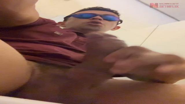 masturbating in the bathroom