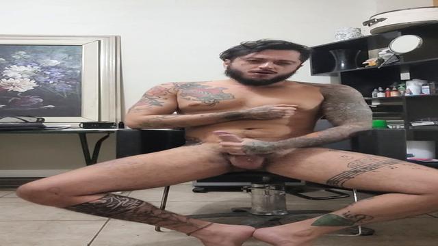 male milking