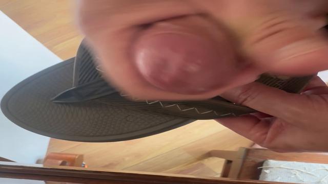 Gozei no chinelo de um cliente