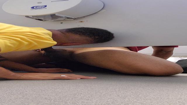 Banheiro público da estação de trem 