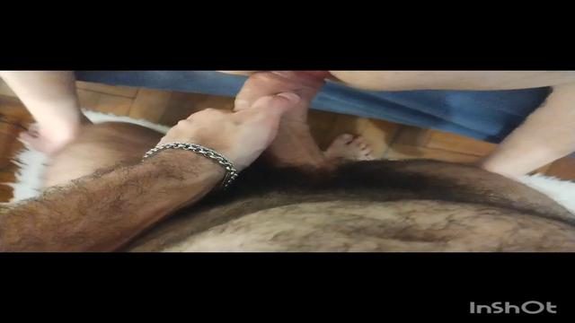 Metendo gostoso no ursinho tatuado.