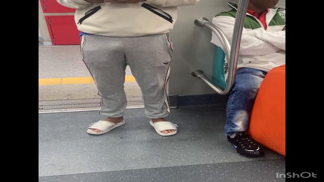 Dick marking the sweatshirt 