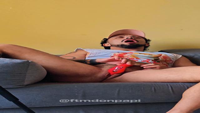 não consegui parar de gozar