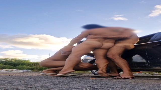 Dupla Penetração no CARRO, Parte1