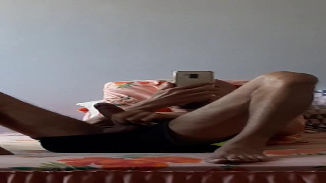 Meu PAUZÃO e meu CUZINHO mostrando como pulsa meu co...