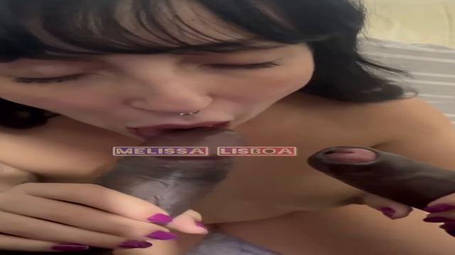 Submissa de dois negros 