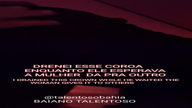 NESTA TERÇA FUI NUM SHOW NA CASA DE SWING ACABEI DRE...