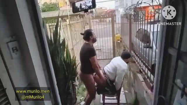 COMPLETE.... EATING THE NEIGHBOR AT THE DOOR 