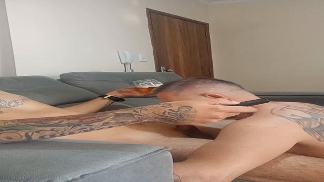 A macho Paulista (a man from São Paulo) came to give...