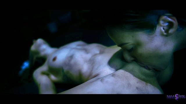 Alen Parasites and Hardcore Lesbian Threesome with A...