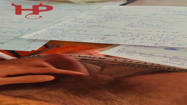 Who comes to suck my dick while I study?