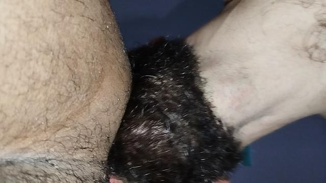 Chupando cu