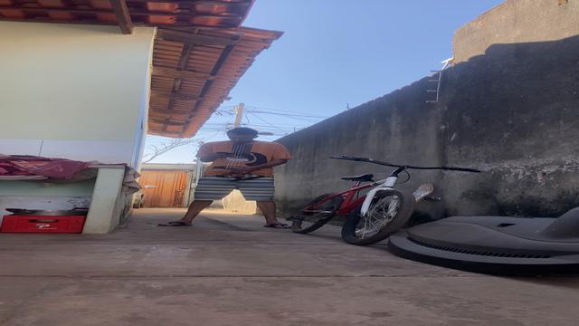 O tezão de toda manhã. 